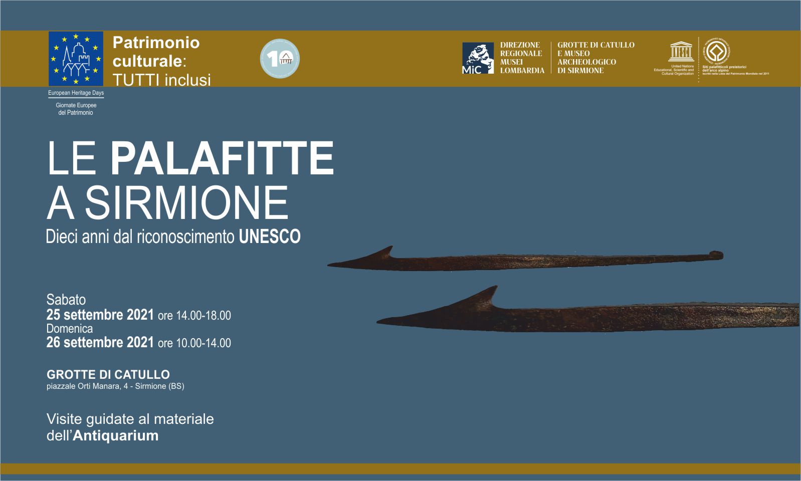 Le palafitte a Sirmione. Dieci anni dal riconoscimento UNESCO